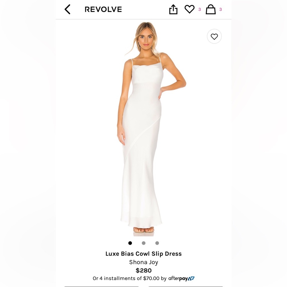 Shona Joy slip dress